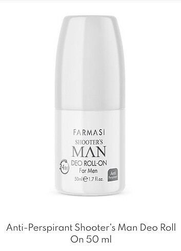 Anti-Perspirant Shooter's Man Deo Roll On 50 ml