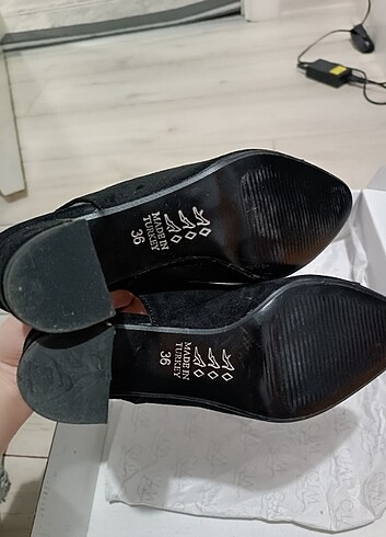 36 Beden siyah Renk Klasik Ayakkabı