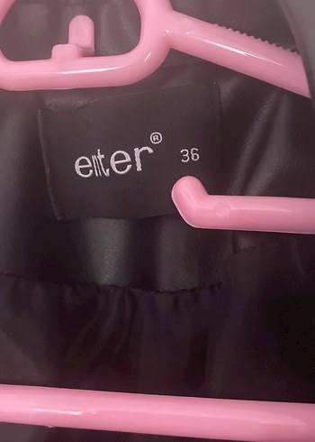 Kadın Siyah Deri Biker Ceket madame moss - Görsel 2