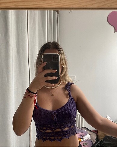 Diğer Örgü Crop Top