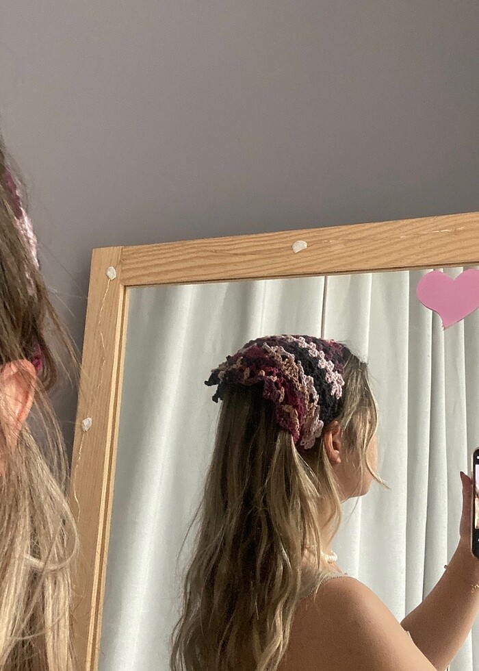 El örgüsü bandana - Görsel 2