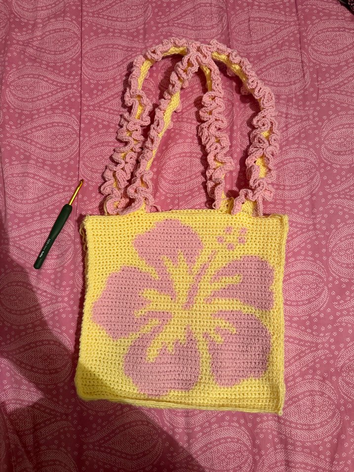 Pembe Lily Çanta - Görsel 2