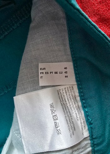 Turkuaz Kadın Denim Pantolon - Görsel 4