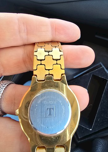 Altın Tissot Erkek Kol Saati - Görsel 4