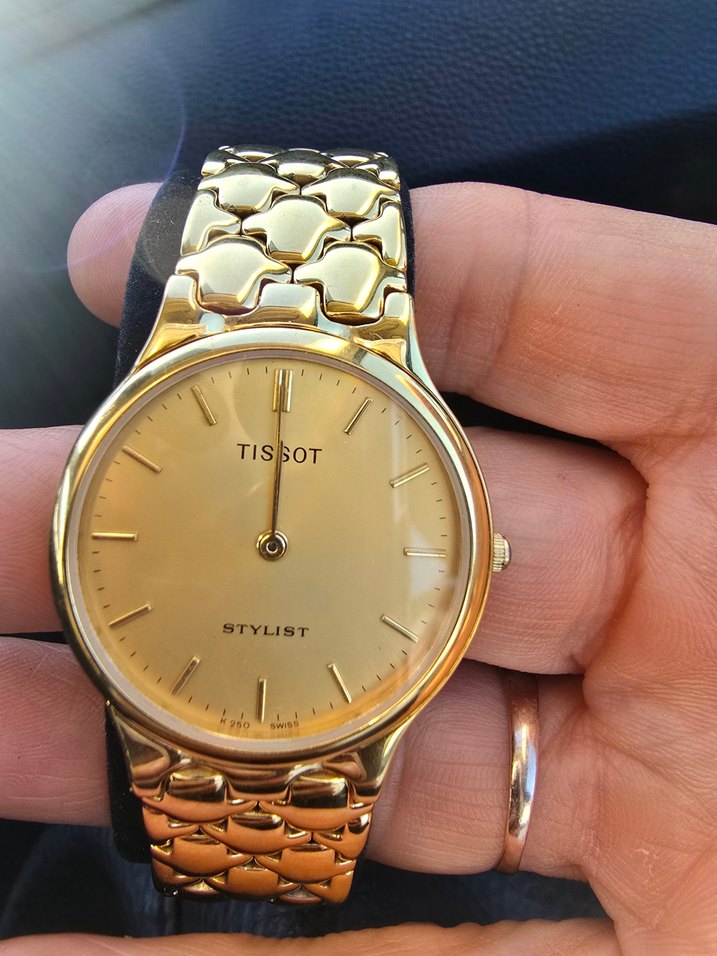 Altın Tissot Erkek Kol Saati - Görsel 2