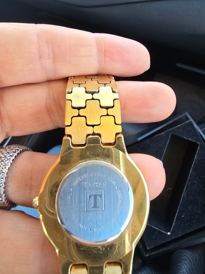 Altın Tissot Erkek Kol Saati - Görsel 4