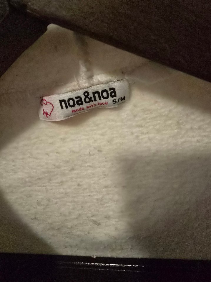 Divarese Beyaz Kapüşonlu Fermuarlı Sweatshirt - Görsel 4