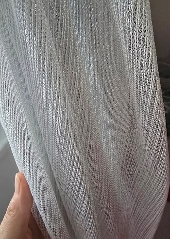 Modern Klasik Beyaz Tül Perde - Görsel 3