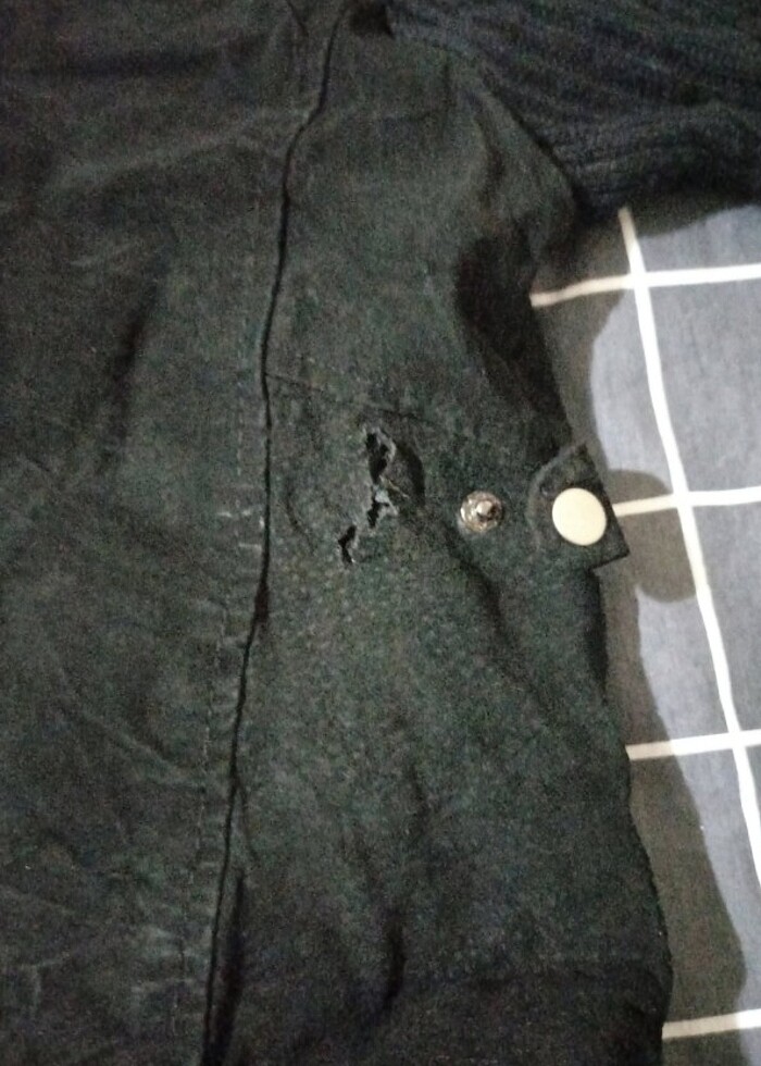 Y2k grunge ceket  - Görsel 5