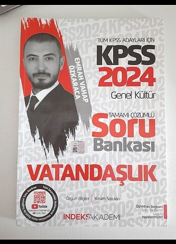 Kpss Vatandaşlık Soru Bankası- Emrah Vahap Özkaraca