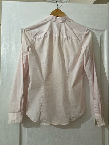 H&M Pembe uzun kollu gömlek