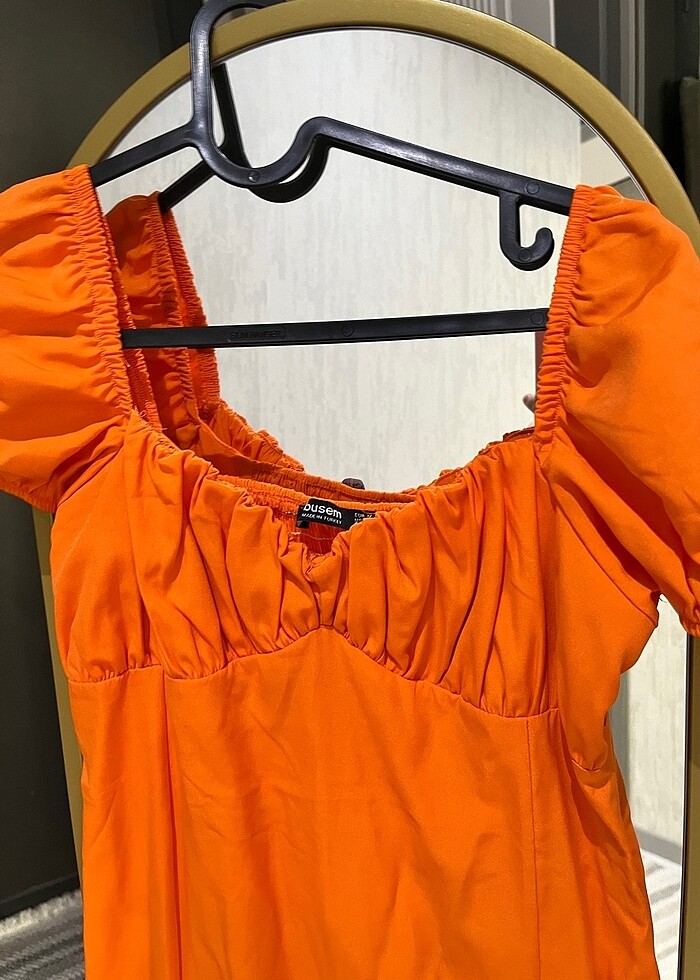 Yırtmaçlı yazlık elbise - Görsel 2