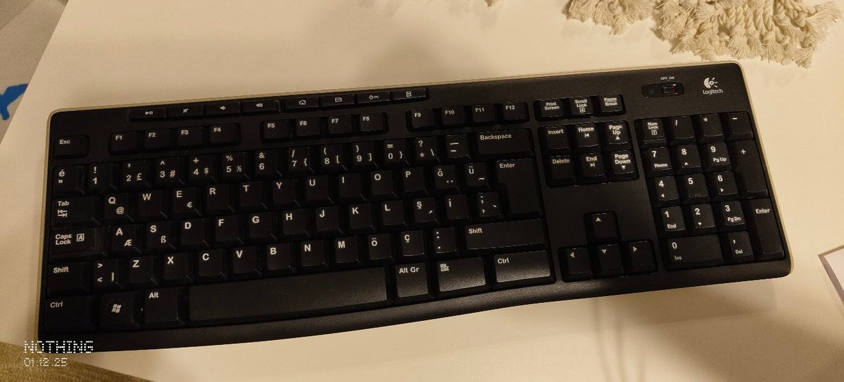 Logitech k 270 Siyah Kablolu Standart Klavye - Görsel 5