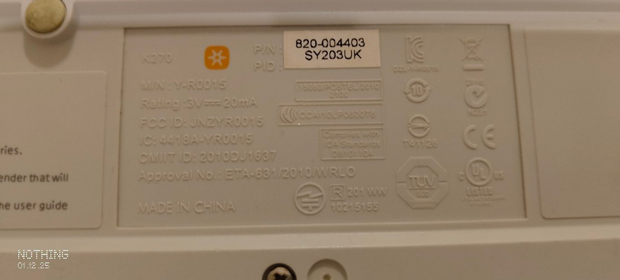 Logitech k 270 Siyah Kablolu Standart Klavye - Görsel 4