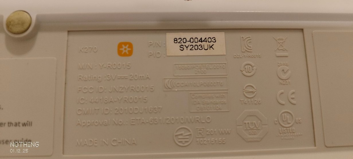 Logitech k 270 Siyah Kablolu Standart Klavye - Görsel 3