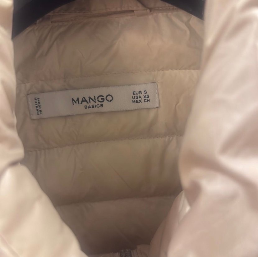 Bej Kadın Fermuarlı Midi Mont - Görsel 4