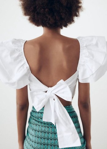 Kadın Bohem Midi üst - Görsel 3