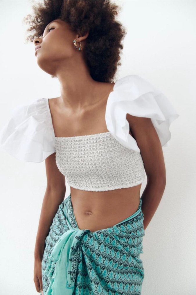 Kadın Bohem Midi üst - Görsel 2