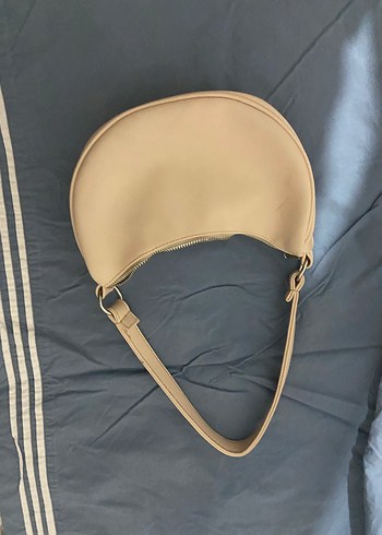 Bej Minimalist Deri Kadın Çanta