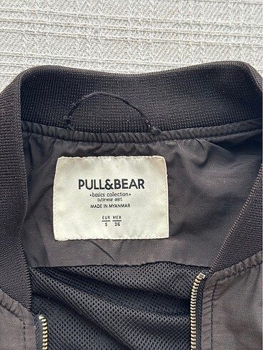 Pull and Bear Pull and bear bomber ceket