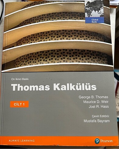 Thomas Kalkülüs Cilt 1