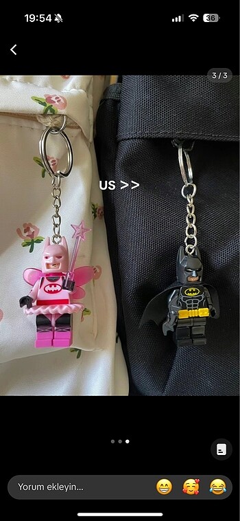 Lego Batman Anahtarlıklar