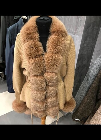 ipekyol 0 Fox Fur Hırka