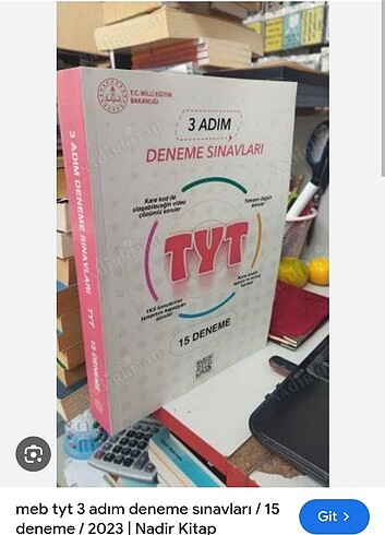 Meb 3 adım Tyt deneme 