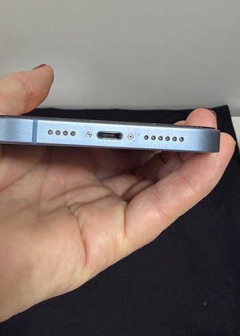 Açık Mavi iPhone 14 plus 256 gb - Görsel 9