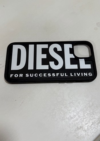 Diesel Siyah iPhone 14 Plus Kılıf 6,7 İnç - Görsel 3