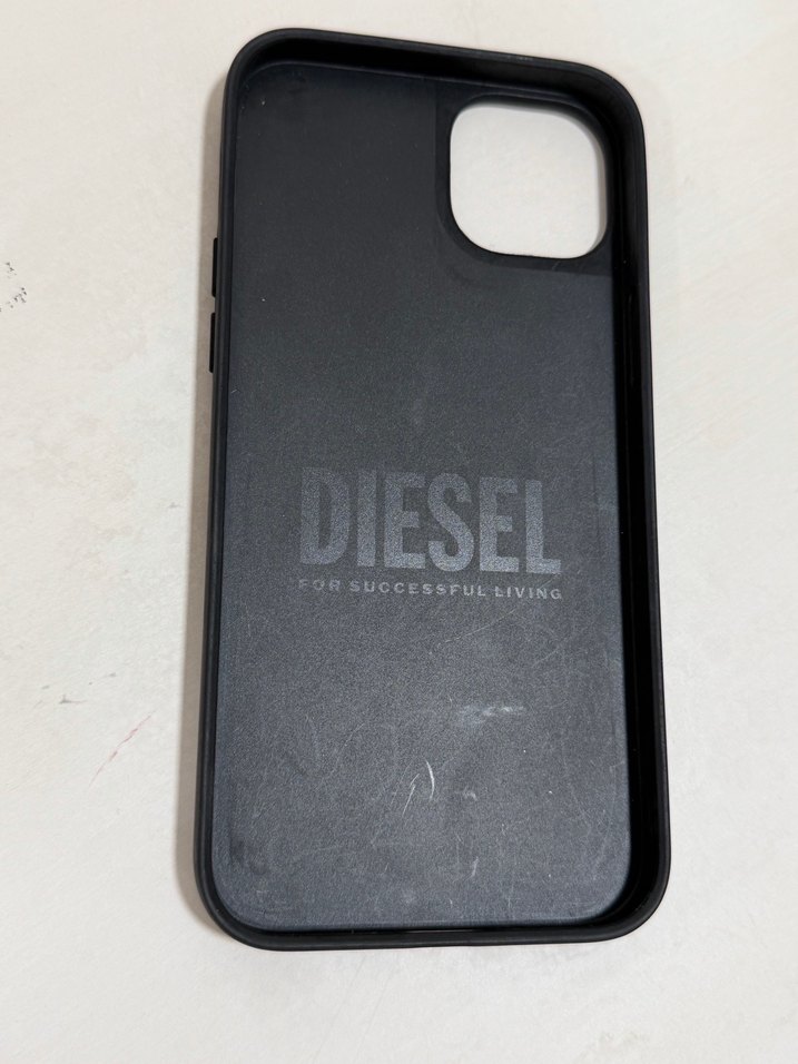 Diesel Siyah iPhone 14 Plus Kılıf 6,7 İnç - Görsel 2