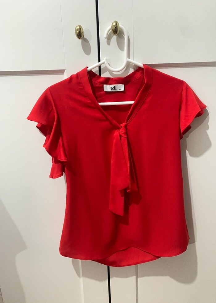 ADL Kırmızı bluz - Görsel 2
