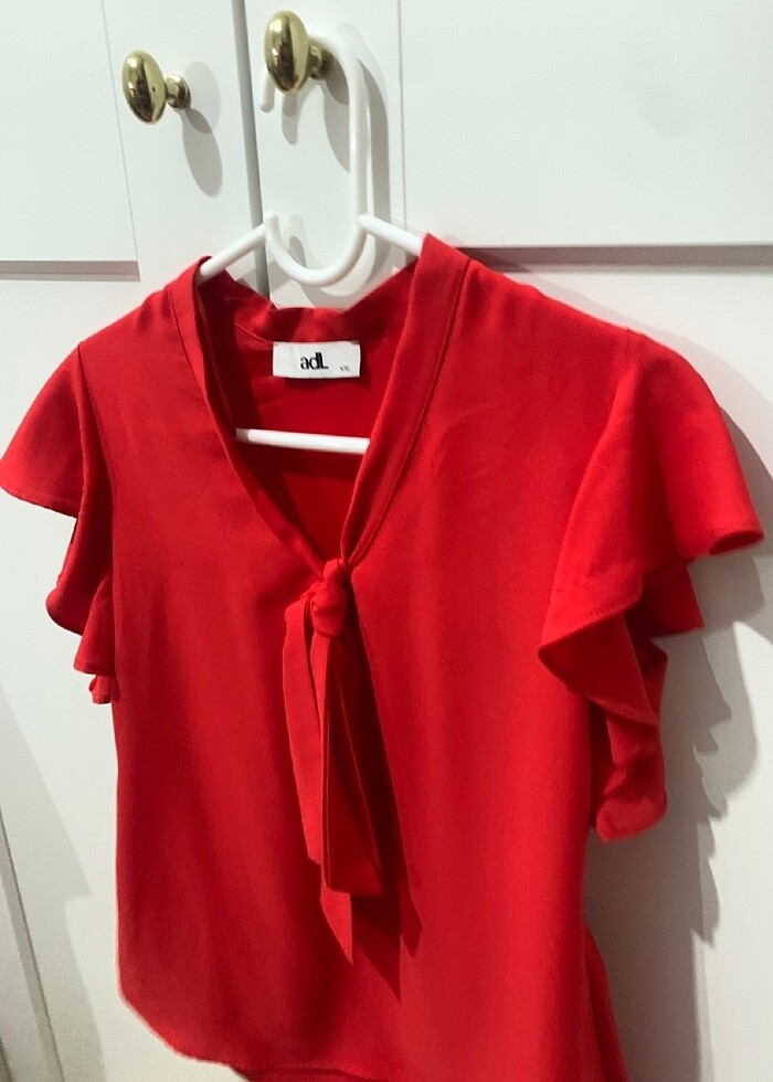 ADL Kırmızı bluz - Görsel 3