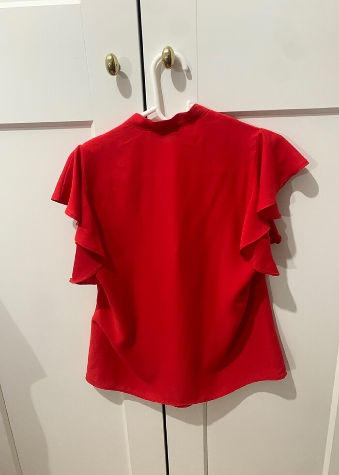 ADL Kırmızı bluz - Görsel 5