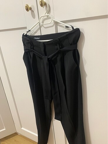 Network kuşaklı havuç pantolon - Görsel 5