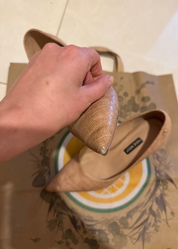 Nine West pudra stiletto - Görsel 2