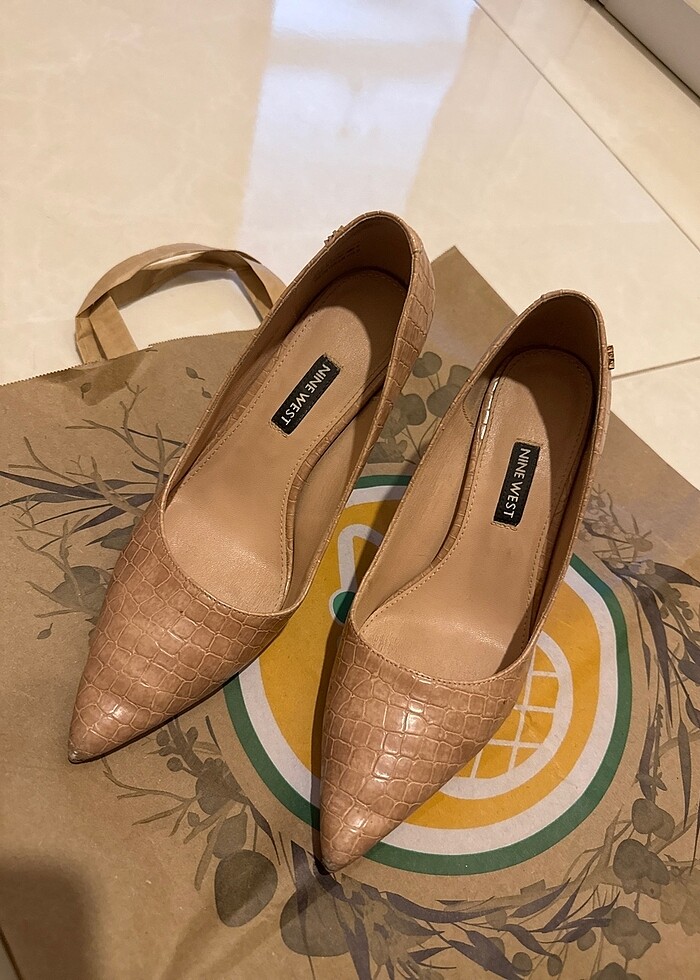 Nine West pudra stiletto - Görsel 4