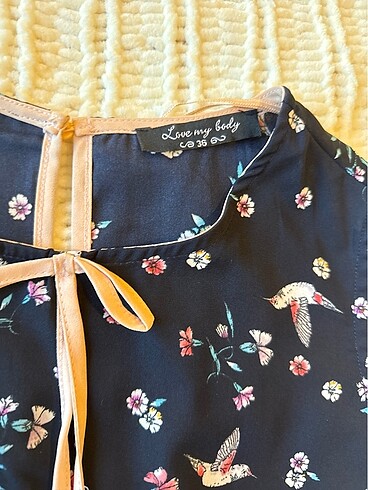 Love my body kolsuz bluz - Görsel 2