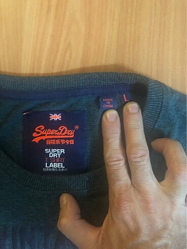 s/m Beden Superdry m beden dar kesim