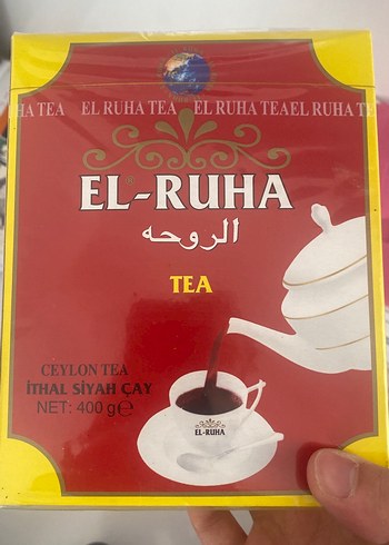 El-Ruha Kırmızı Siyah Çay 400g