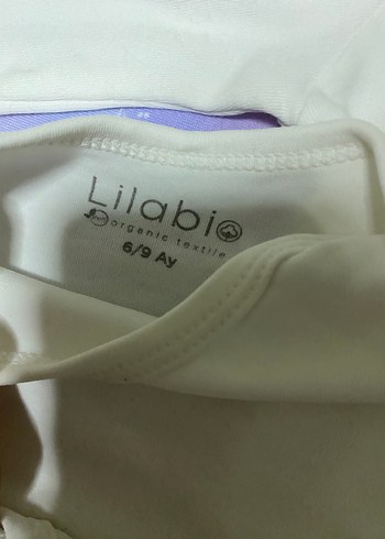 Beyaz Uzun Kollu Pamuklu Bebek Body - Görsel 3