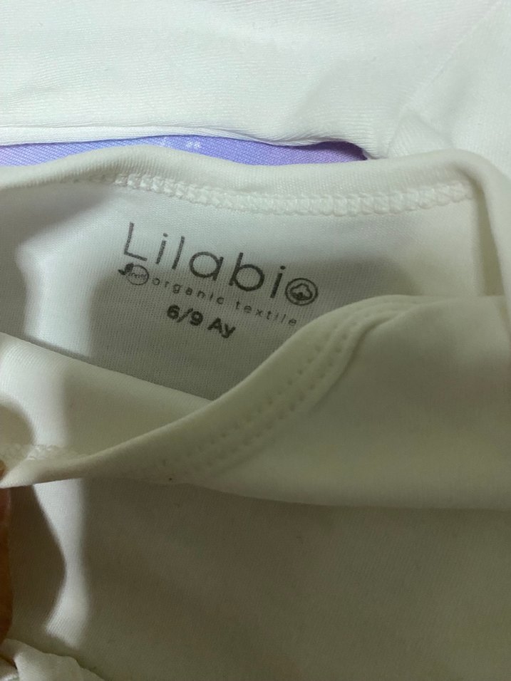 Beyaz Uzun Kollu Pamuklu Bebek Body - Görsel 3