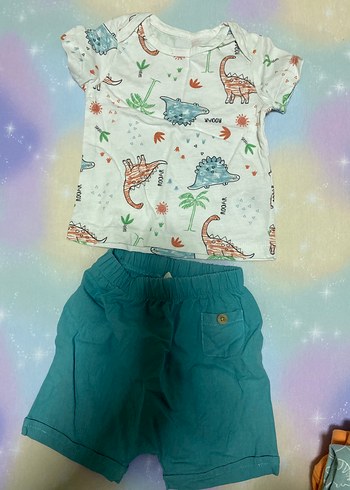 DeFacto 3-6 Ay Beyaz Baskılı Bebek Atlet - Görsel 2