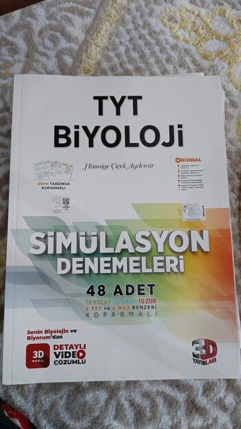 Tyt biyoloji Deneme