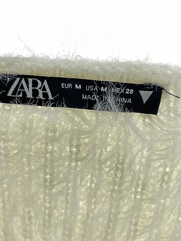 m Beden beyaz Renk Zara Bluz %70 İndirimli.