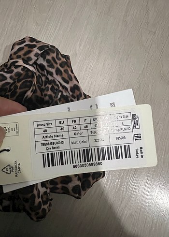 Leopar Desenli Kemerli yüksek bel Bikini - Görsel 7