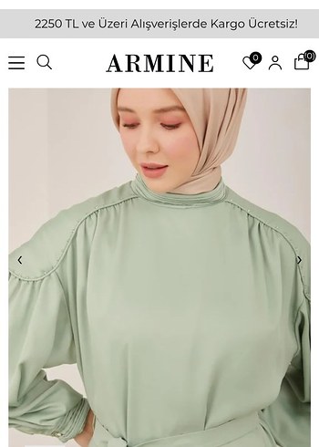 Armine Tesettür Elbise