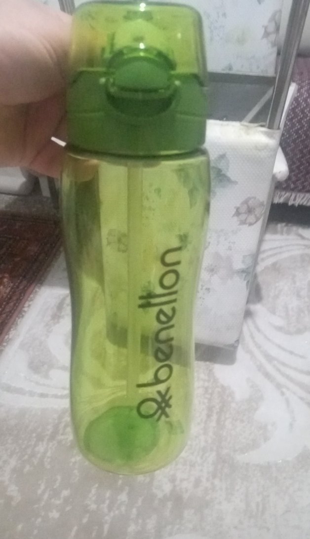 Yeşil renk çocuk matara - Görsel 3