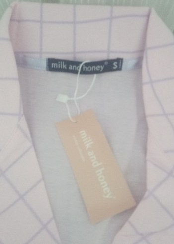 Pembe Ekose Kadın Pijama Takımı gecelik - Görsel 2