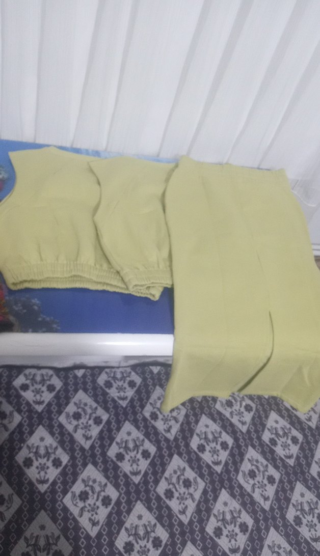 Bej Piliseli Kısa Kadın Atlet etekli - Görsel 5